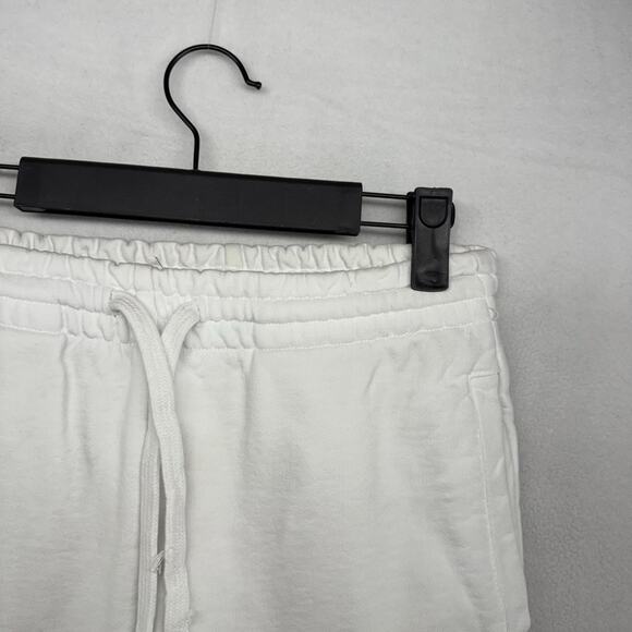 Talentless Sweatpants Men's Small White Heavyweight Cuffed Joggers Pockets Terry - Picture 5 of 16